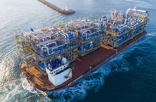 Navio de apoio offshore para a construção - Hanwha Ocean