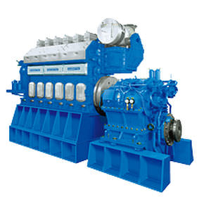 Motor de centro - 6DKM-26e - Daihatsu Diesel Pro - de propulsão / a diesel / para barco profissional