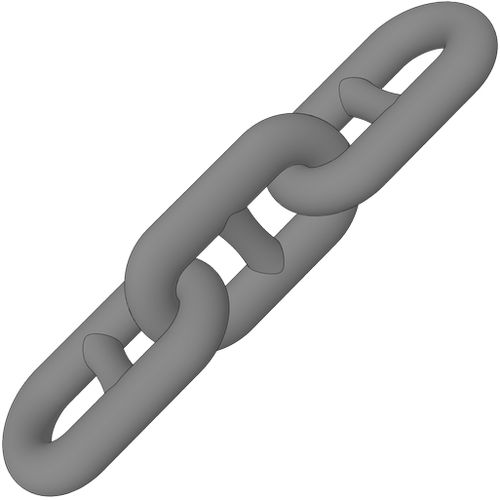 Corrente para navio - Damen Anchor & Chain Factory (AKF) - de ancoragem / com malhete (studlink)