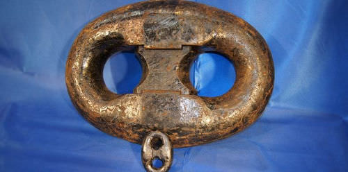 Manilha para navio tipo Kenter - Damen Anchor & Chain Factory (AKF) - de união para corrente de âncora / forjada