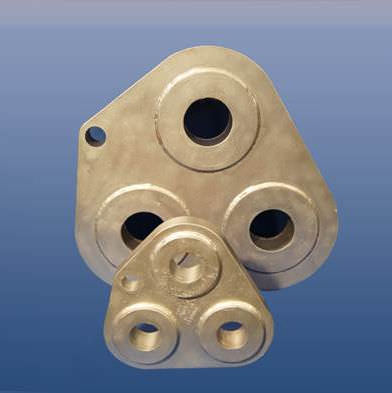 Chapa tripla de reboque para navio - Damen Anchor & Chain Factory (AKF) - para corrente de reboque