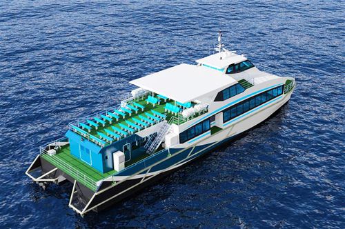 Ferry de passageiros catamarã - FPF 38 - DEARSAN SHIPYARD - de alta velocidade
