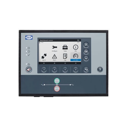 Painel de comando para navio - PPM 300 Shaft - DEIF - para grupo gerador de energia