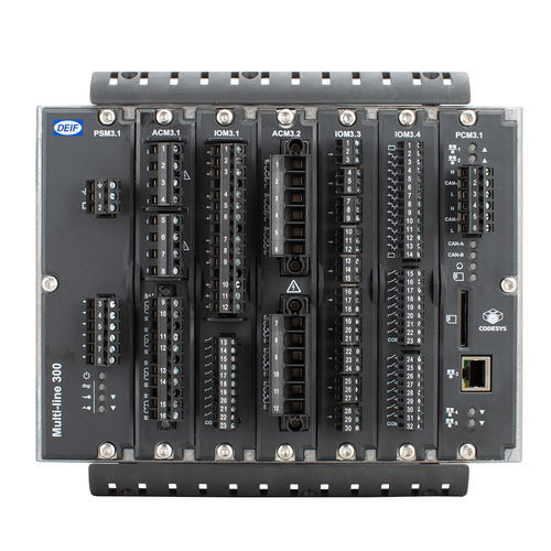 Controlador programável - AMC 300 - DEIF - para navio