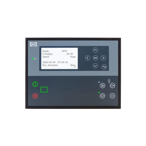 Painel de comando náutico - AGC 150 - DEIF - para navio / para motor integrado