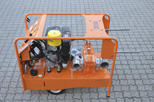 Unidade hidráulica para barco de combate à poluição - Power Packs - Desmi - para porto ou terminal / para skimmer de hidrocarbonetos / com motor elétrico