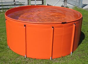 Tanque de águas residuais - Troiltank - Desmi - de hidrocarbonetos / de armazenamento temporário / com moldura
