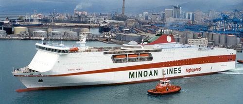 Ferry para transporte de veículos - FESTOS PALACE - Fincantieri - Cantieri Navali Italiani