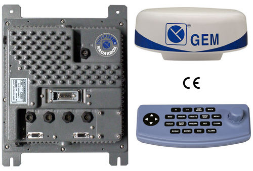 Radar de navio - mod. 440RD/P/RB - GEM Elettronica - para barco de recreio / ATA / colorido