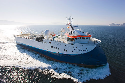 Navio de pesquisa sísmica - WG COLUMBUS - Hijos de J. Barreras