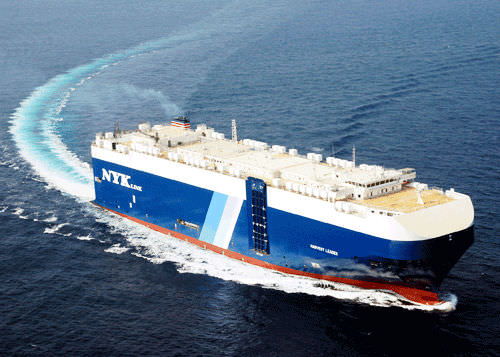 Navio de carga Ro-Ro - PCTC  series - HYUNDAI MIPO DOCKYARD - para transporte de veículos