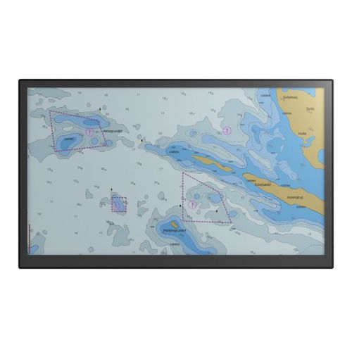 Monitor náutico - DuraMON G-Line - ISIC - multifuncional / 32" / com tela sensível ao toque