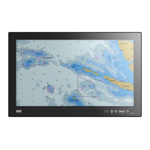 Monitor náutico - DuraMON G-Line - ISIC - multifuncional / 27" / com tela sensível ao toque