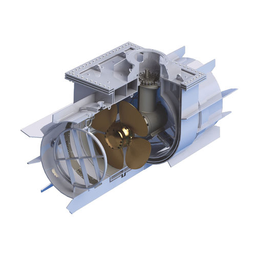 Propulsor de proa - Jastram GmbH & Co. KG - de popa / tipo túnel / para barco profissional