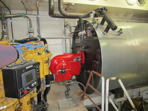 Aquecedor de óleo - Inland Tanker - Konutherm BV - vertical / a óleo combustível pesado / para navio