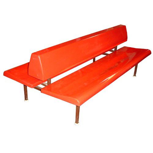 Banco para navio - GRP - LUBMOR - de 6 lugares / com encosto duplo