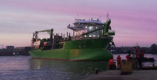 Draga autotransportadora de sucção e arrasto - MEUSE RIVER - Royal IHC