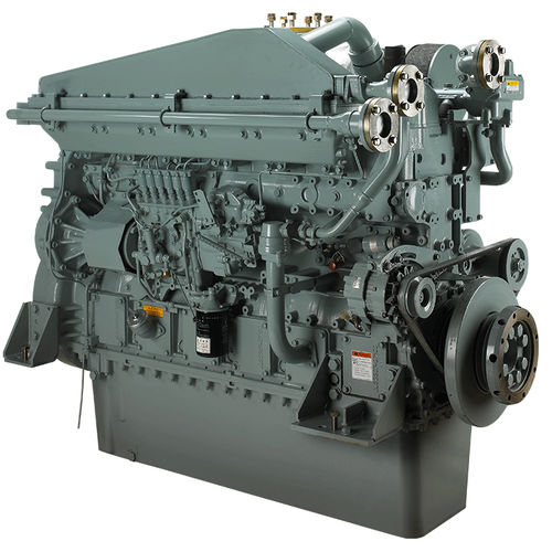 Motor de centro - S6A3-MPTA - Mitsubishi Equipment Europe - auxiliar / a diesel / para barco profissional