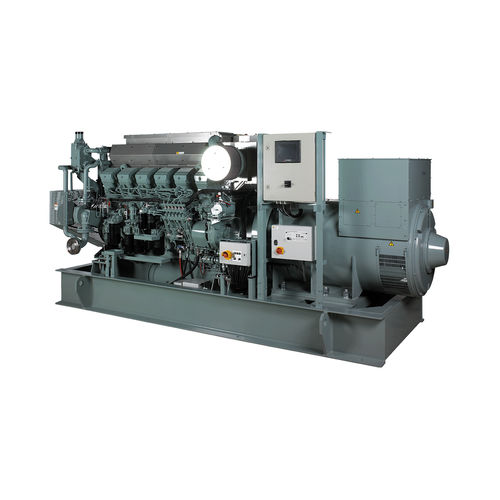 Grupo gerador de energia a diesel - MAS 1350 - Mitsubishi Equipment Europe - para navio / 60 Hz / IP23