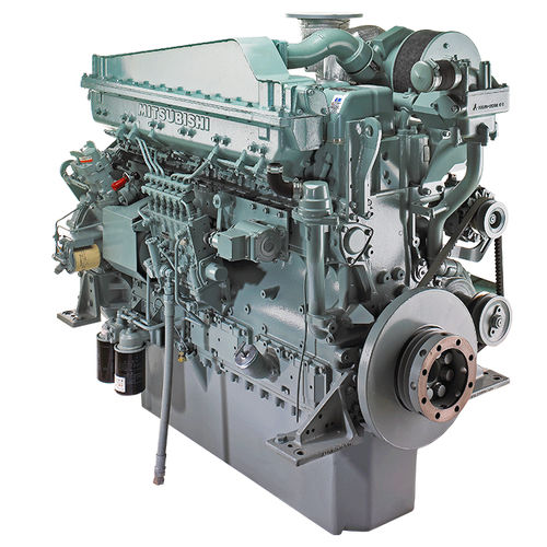Motor de centro - S6B3-T2MPTAW - Mitsubishi Equipment Europe - de propulsão / a diesel / para barco profissional