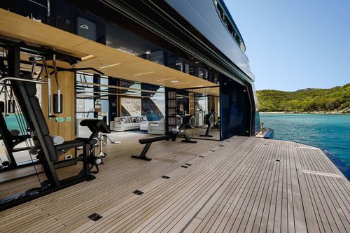 Porta de costado para varanda - Tecnimpianti SPA - para iate