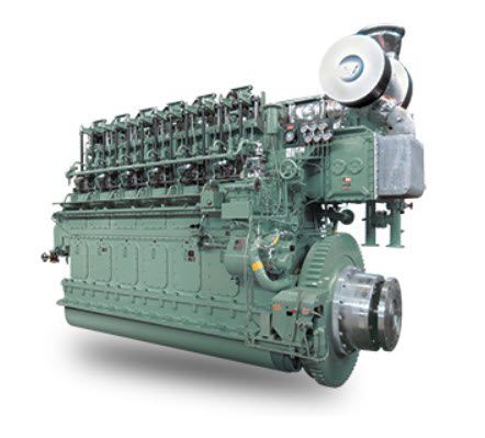 Motor de centro - 6M Series - Niigata Power Systems - de propulsão / a diesel / para barco profissional