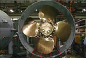 Propulsor azimutal - CPP series - Niigata Power Systems - para navio / Z-drive