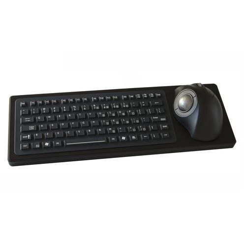 Teclado do laptop para navio - RKTE85 - NSI - 85 teclas / com trackball / IP67