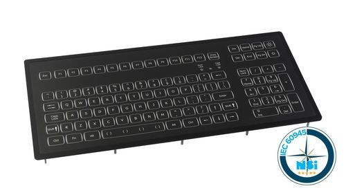 Teclado do laptop para iate - KSM103 - NSI - para navio / para veleiro / 103 teclas