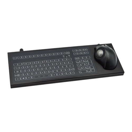 Teclado do laptop náutico - KSGE103-MC1 - NSI - 106 teclas / à prova de água / com trackball