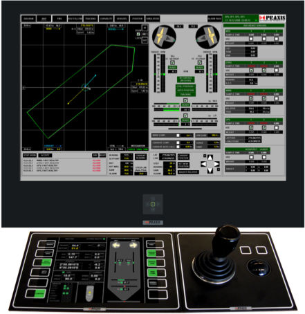 Sistema de posicionamento dinâmico (DPS) para navio - DP - Praxis Automation Technology