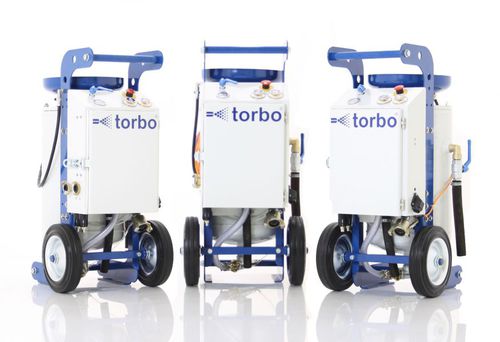 Jateador de areia para estaleiro naval - SoftLine S - torbo - móvel