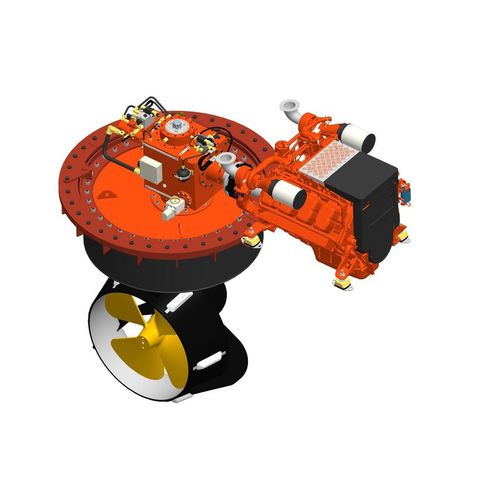 Propulsor azimutal - Diesel-direct - VETH PROPULSION - para navio / hidráulico / Z-drive