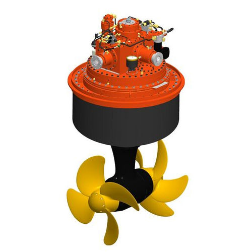 Propulsor azimutal - Hybrid  - VETH PROPULSION - para navio / a diesel / de hélice contrarrotativa