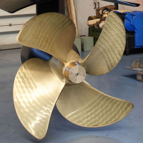 Hélice para navio - Open  - VETH PROPULSION - de passo fixo / eixo de hélice / 4 pás