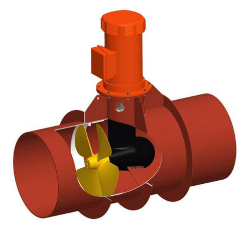Propulsor de proa - Veth - VETH PROPULSION - tipo túnel / para navio / elétrico