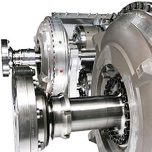Acoplamento mecânico hidrodinâmico - TPZS  - Voith Turbo - para navio / para eixo de transmissão / antivibração