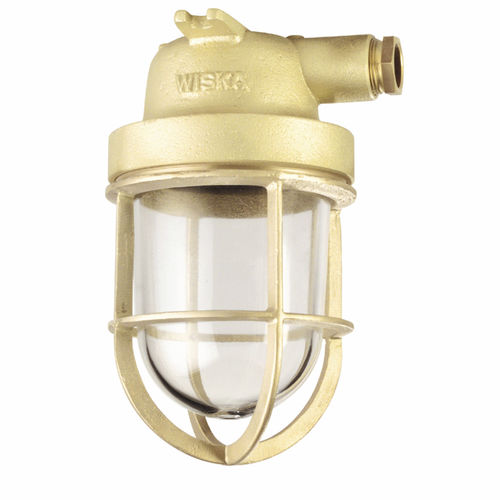 Luminária para ambiente interno - WISKA Hoppmann GmbH - para navio / para lâmpada incandescente / em latão