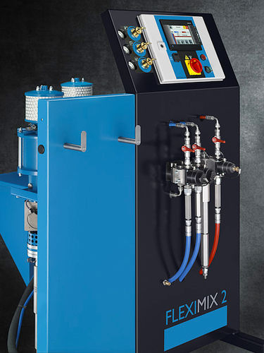 Máquina de pulverização de tinta móvel - FLEXIMIX 2 - PHOENIX - WIWA Wilhelm Wagner - multicomponentes / para estaleiro naval