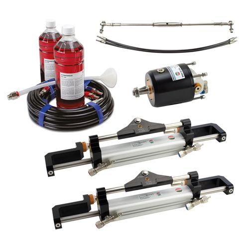 Direção para motor de popa - MF255WTS-TDF - Hydrodrive - Techno Italia Ltd - hidráulica