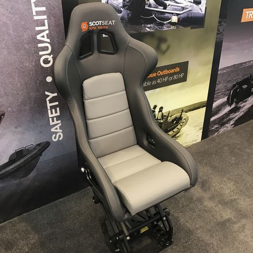 Assento concha - S2H Bucket  - SCOT SEAT KPM MARINE - para barco / com apoio de braços / com suspensão