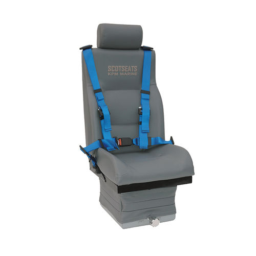 Assento de operador - SSH - SCOT SEAT KPM MARINE - para barco / com encosto alto / ajustável
