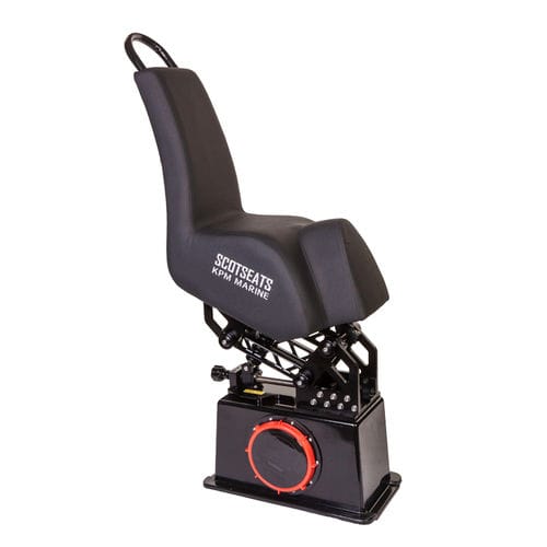 Assento tipo jockey - S2J Wide - SCOT SEAT KPM MARINE - para barco profissional / para barco offshore / com suspensão