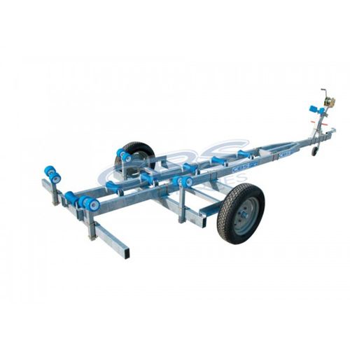 Carrinho para colocação na água - CM4 - sarl CBS Remorques - de transporte / para barco a motor