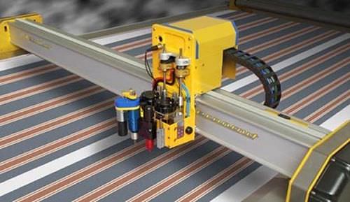 Mesa de corte CNC - Elektron B2 - AERONAUT - para estaleiro naval
