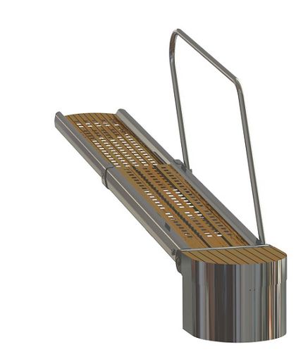 Passarela para barco - GTL42-270D - Almar - para iate / telescópica / pivotante