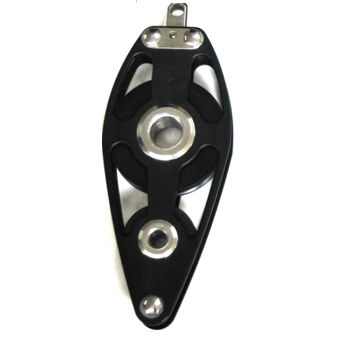 Moitão simples - 1304 - Admiral Marine Equipment - violino / com gancho de suporte / ø máx. corda: 22 mm