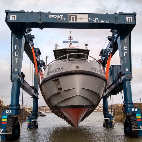 Travel lift com direção em todas as rodas - BL160TL CROC  - BOAT LIFT - controlado remotamente / anfíbio