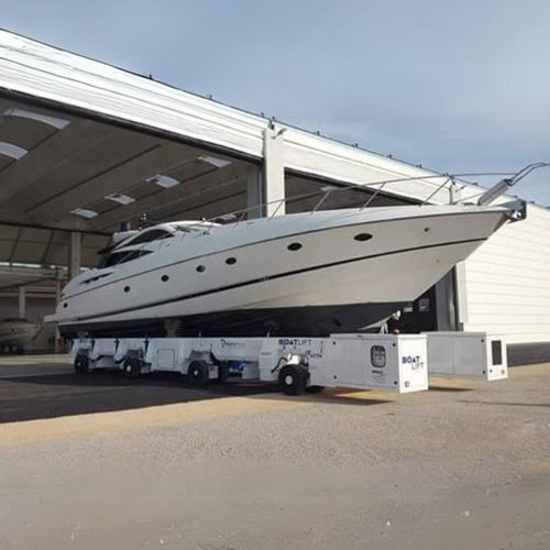 Carreta de movimentação - BL100MES - BOAT LIFT - para colocação na água / para barco / para estaleiro naval