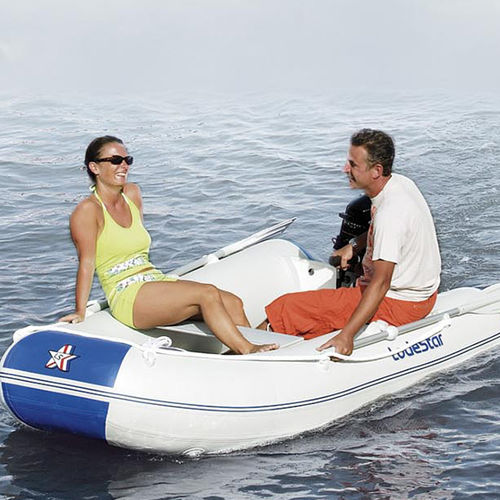 Barco inflável com motor de popa - 250 - LodeStar - dobrável / open / máx. 4 pessoas